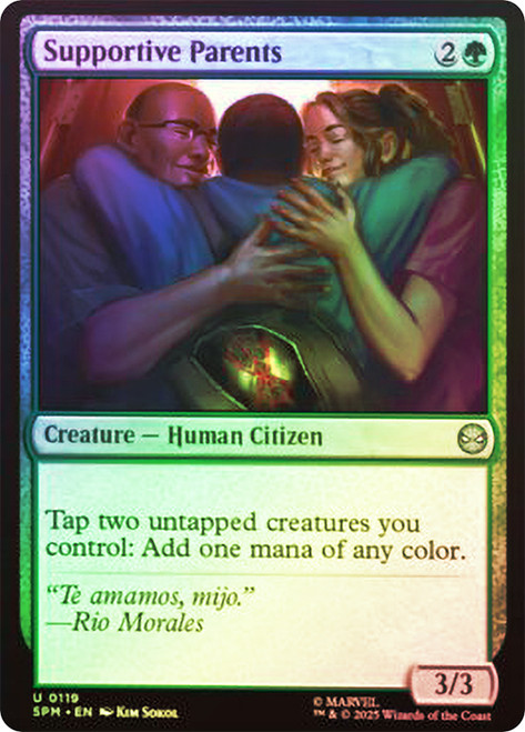 Supportive Parents\nMarvel's Spider-Man\nSingle\nMagic The Gathering