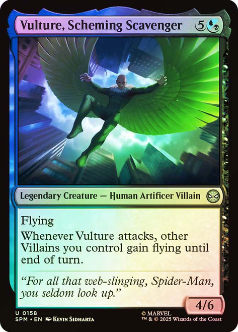 Vulture, Scheming Scavenger\nMarvel's Spider-Man\nSingle\nMagic The Gathering