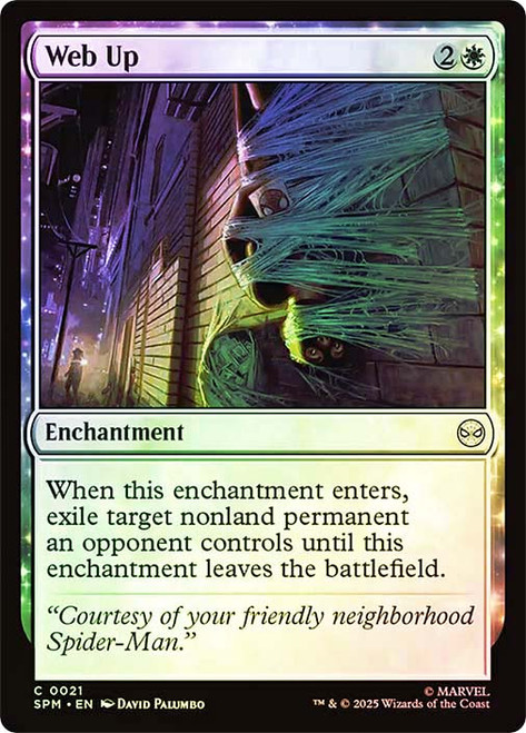 Web Up\nMarvel's Spider-Man\nSingle\nMagic The Gathering