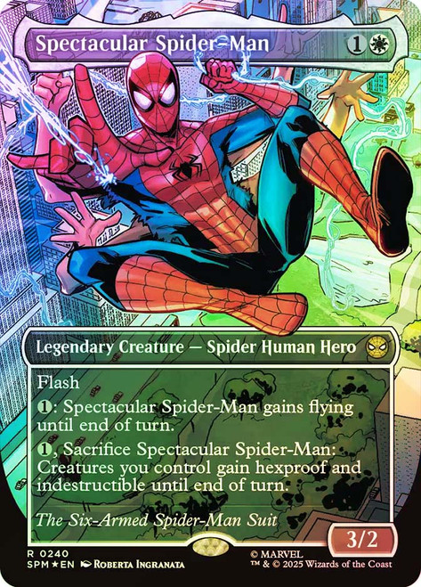 スペクタキュラー・スパイダーマン(239) テクスチャーfoil 651368_in_1000x1000.jpg