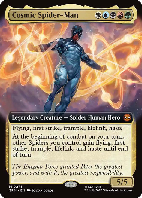 Cosmic Spider-Man (Extended Art)\nMarvel's Spider-Man - Variants\nSingle\nMagic The Gathering