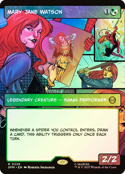 Mary Jane Watson (Showcase)\nMarvel's Spider-Man - Variants\nSingle\nMagic The Gathering