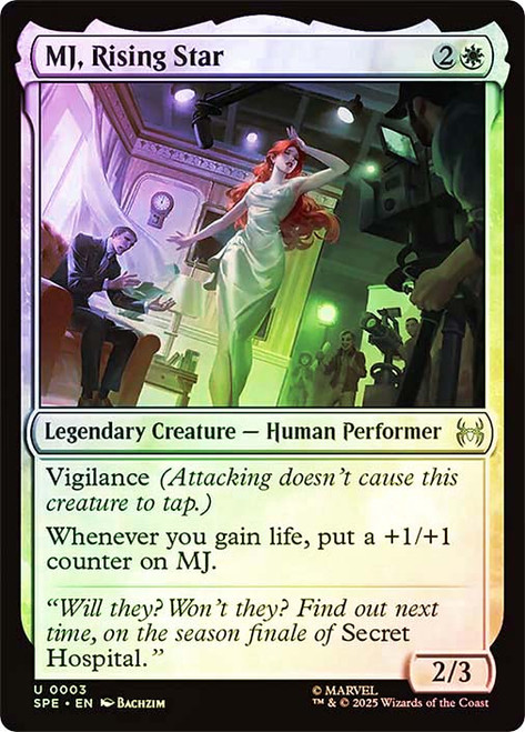 MJ, Rising Star\nMarvel's Spider-Man Eternal\nSingle\nMagic The Gathering