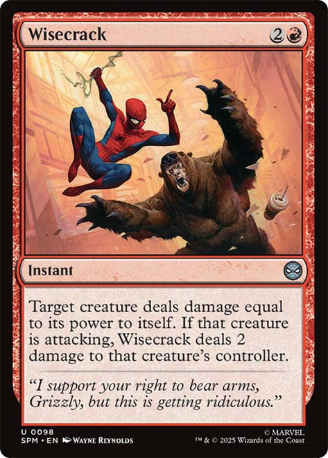 Wisecrack\nMarvel's Spider-Man\nSingle\nMagic The Gathering