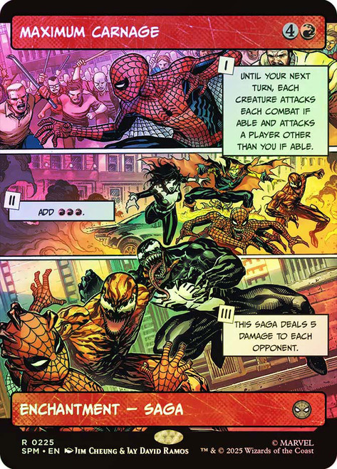 Maximum Carnage
Marvel's Spider-Man
Single
Magic: The Gathering