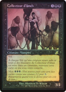 Soul Collector
Scourge (Foil) - French
Single
Magic The Gathering