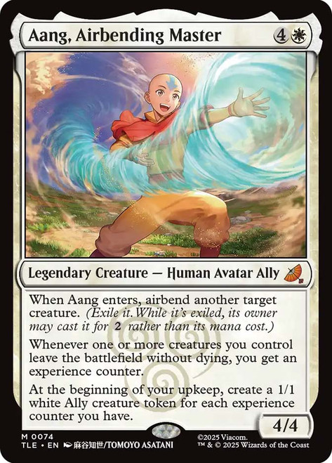 Aang, Airbending Master\nAvatar: The Last Airbender Eternal\nSingle\nMagic The Gathering