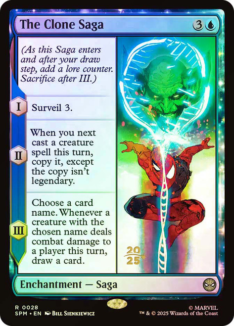 The Clone Saga (Prerelease) (Marvel's Spider-Man)
Promo
Single
Magic: The Gathering