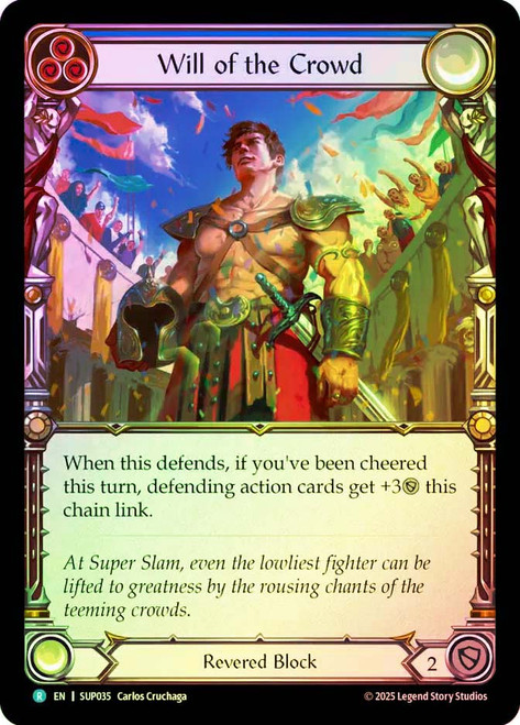 Will of the Crowd
Super Slam
Single
Flesh and Blood