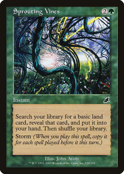 Sprouting Vines\nScourge\nSingle\nMagic The Gathering