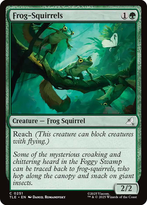 Frog-Squirrels\nAvatar: The Last Airbender Eternal\nSingle\nMagic The Gathering