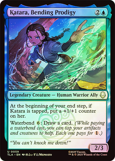 Katara, Bending Prodigy\nAvatar: The Last Airbender\nSingle\nMagic The Gathering