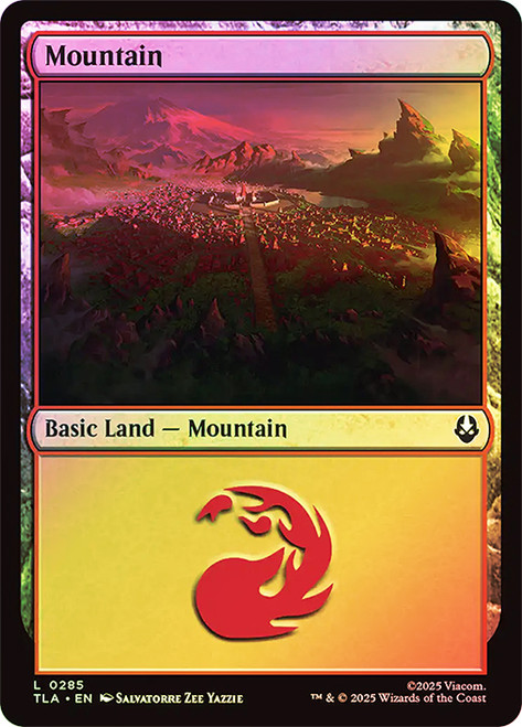 Mountain (#285)\nAvatar: The Last Airbender\nSingle\nMagic The Gathering
