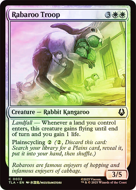 Rabaroo Troop\nAvatar: The Last Airbender\nSingle\nMagic The Gathering