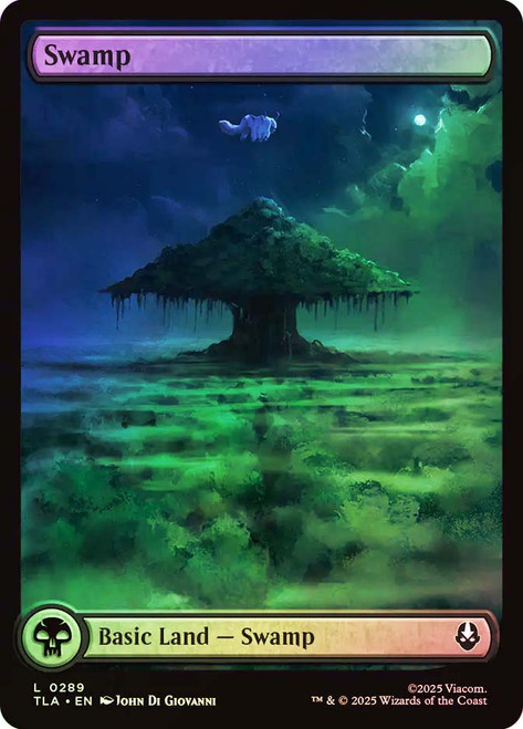 Swamp (#289) (Full Art)\nAvatar: The Last Airbender\nSingle\nMagic The Gathering