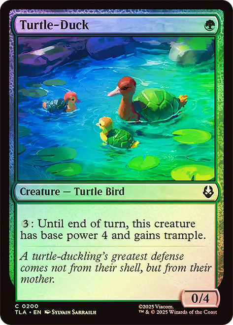 Turtle-Duck\nAvatar: The Last Airbender\nSingle\nMagic The Gathering