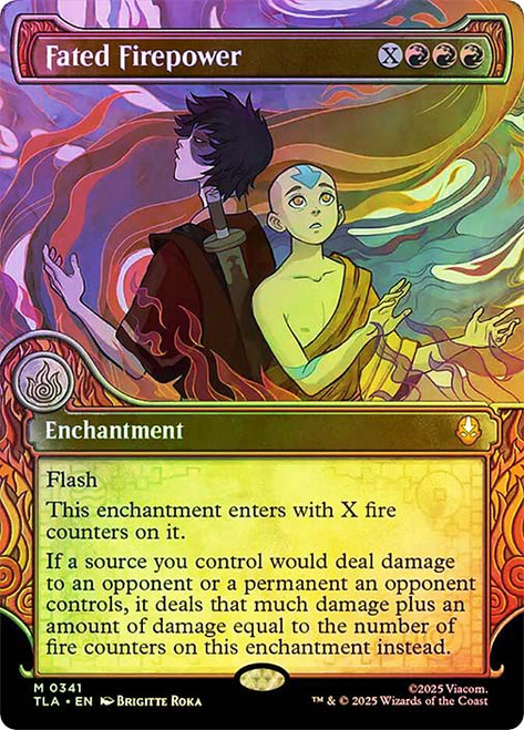 Fated Firepower (Showcase)\nAvatar: The Last Airbender - Variants\nSingle\nMagic The Gathering