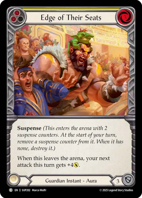 Edge of Their Seats (Yellow)
Super Slam
Single
Flesh and Blood