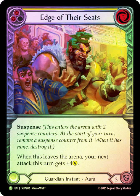 Edge of Their Seats (Yellow)
Super Slam
Single
Flesh and Blood