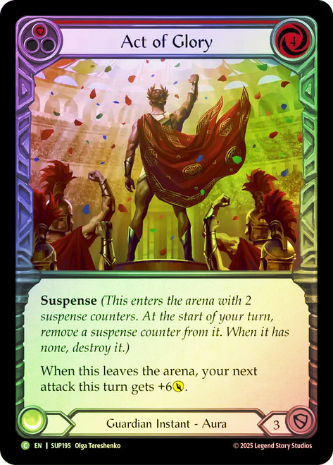 Act of Glory (Red)
Super Slam
Single
Flesh and Blood