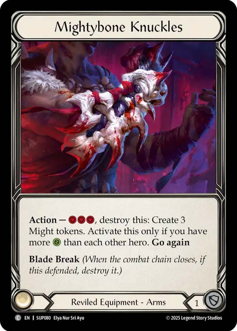 Mightybone Knuckles
Super Slam
Single
Flesh and Blood