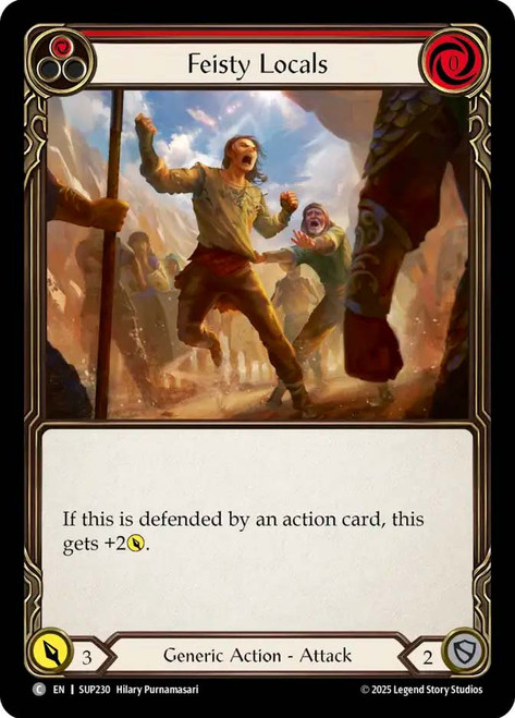 Feisty Locals (Red)
Super Slam
Single
Flesh and Blood