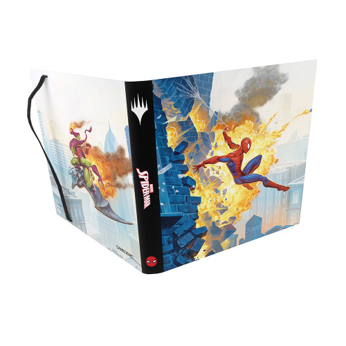Álbum De 18 Bolsillos De Marvel Spider-Man Para Magic: The Gathering – 20 Páginas, Hasta 360 Tarjetas Con Funda