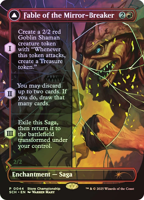 Fable of the Mirror-Breaker // Reflection of Kiki-Jiki (Store Championship)
Promo
Single
Magic: The Gathering