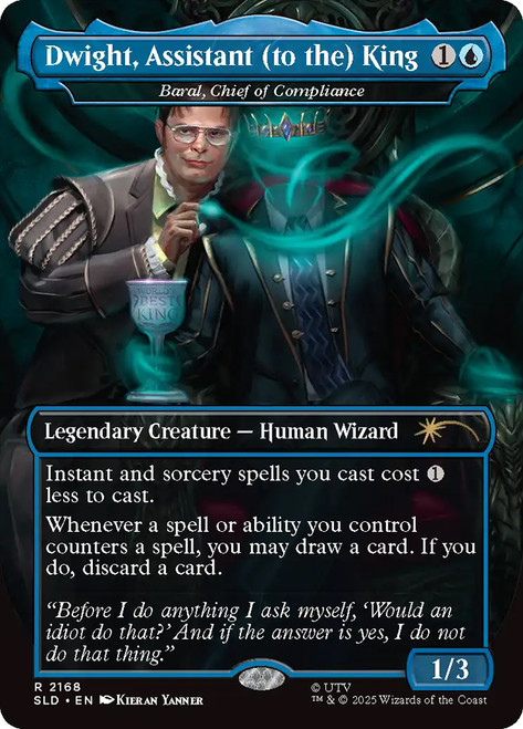 Baral, Chief of Compliance (Vizzini, Criminal Mastermind) (The