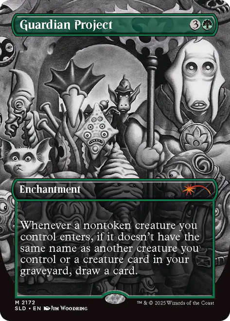 Guardian Project (Secret Lair) (Borderless)\nPromo: General\nSingle\nMagic The Gathering
