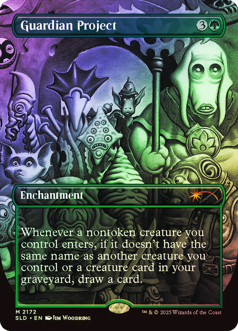 Guardian Project (Secret Lair) (Borderless)\nPromo: General\nSingle\nMagic The Gathering
