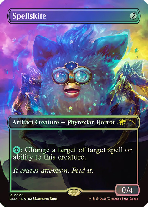 Spellskite (Furby) (Secret Lair) (#2325) (Borderless)\nPromo: General\nSingle\nMagic The Gathering