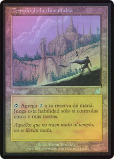 Temple Of The False God
Scourge (Foil) - Spanish
Single
Magic The Gathering