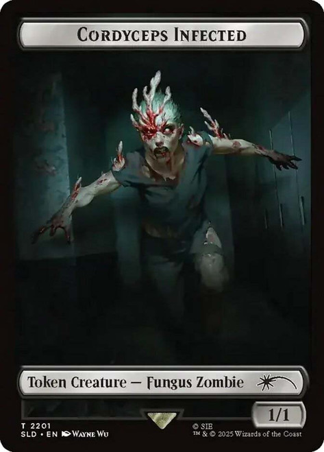 {Cordyceps Infected Token} (The Last Of Us) (Secret Lair) (#2201)\nPromo: General\nSingle\nMagic The Gathering