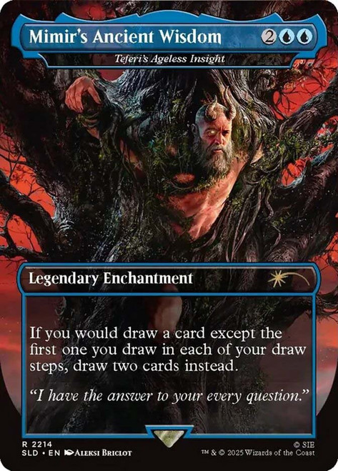 Teferi's Ageless Insight (Mimir's Ancient Wisdom) (God of War