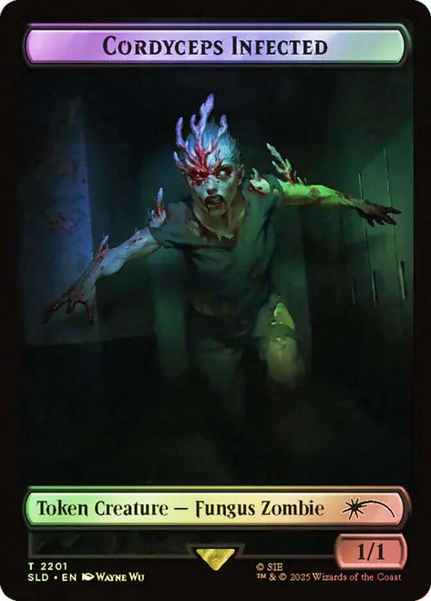 {Cordyceps Infected Token} (The Last Of Us) (Secret Lair) (#2201)\nPromo: General\nSingle\nMagic The Gathering