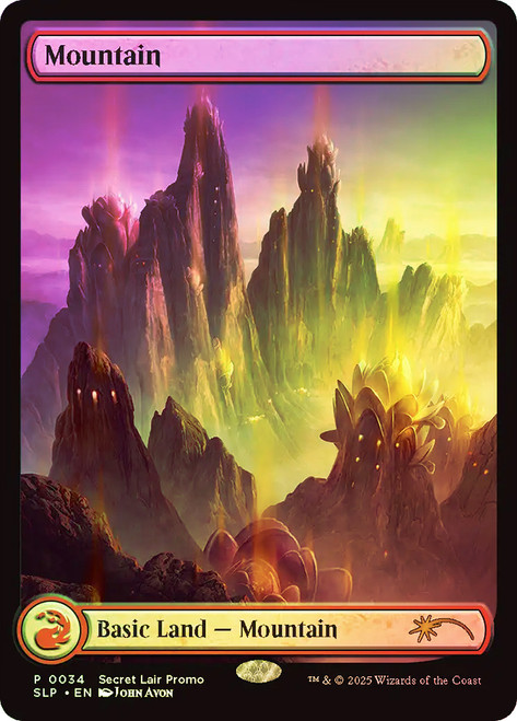 Mountain (Secret Lair Promo) (#034) | Secret Lair Drop | Star City