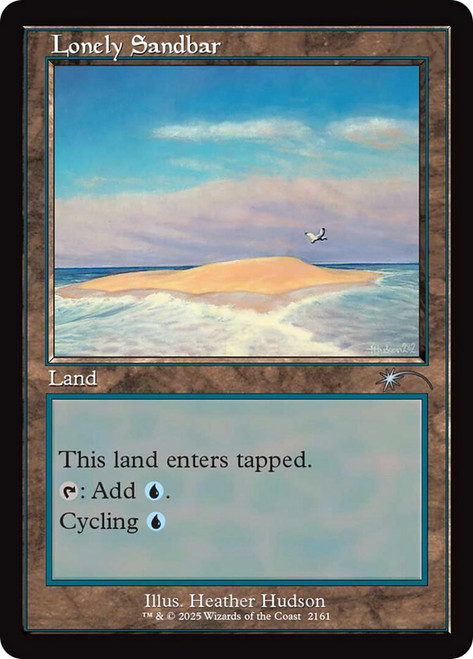 Lonely Sandbar
Secret Lair Drop
Single
Magic: The Gathering