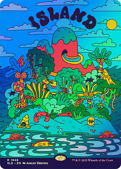 Island (Full Art) | Secret Lair Drop | Star City Games