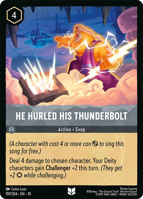 He Hurled His Thunderbolt
Whispers in the Well
Single
Lorcana