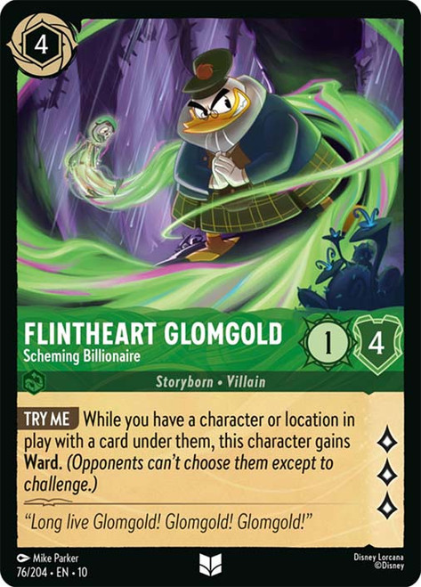 Flintheart Glomgold - Scheming Billionaire
Whispers in the Well
Single
Lorcana