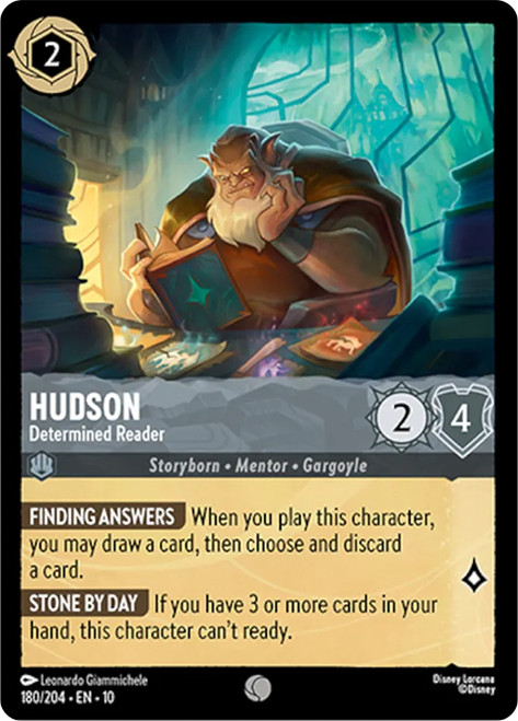 Hudson - Determined Reader
Whispers in the Well
Single
Lorcana