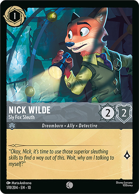 Nick Wilde - Sly Fox Sleuth
Whispers in the Well
Single
Lorcana