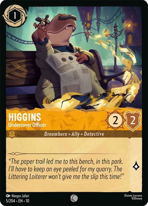 Higgins - Undercover Officer
Whispers in the Well
Single
Lorcana