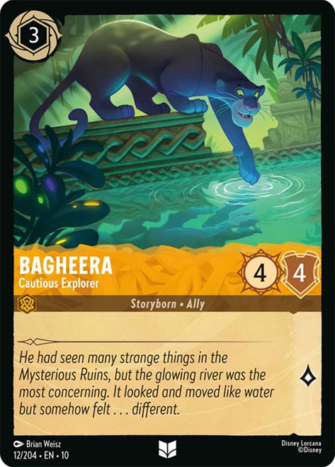 Bagheera - Cautious Explorer
Whispers in the Well
Single
Lorcana