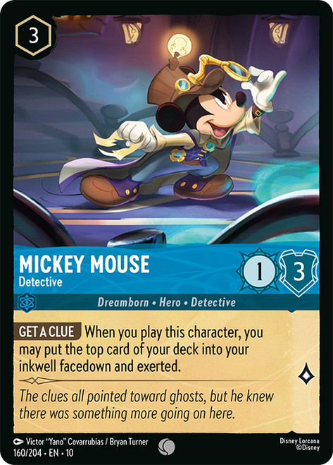 Mickey Mouse - Detective
Whispers in the Well
Single
Lorcana