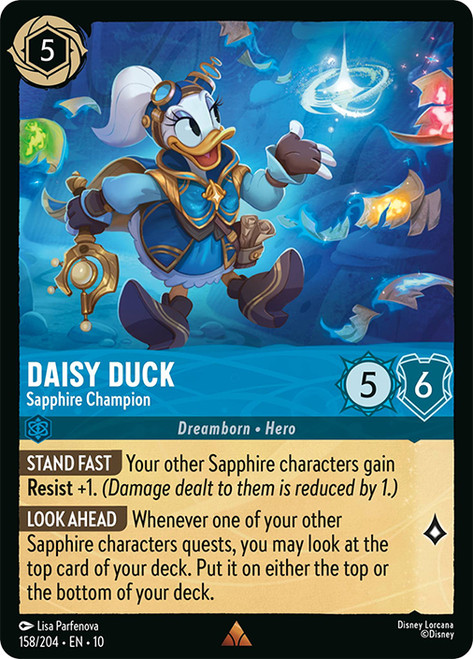 Daisy Duck - Sapphire Champion
Whispers in the Well
Single
Lorcana