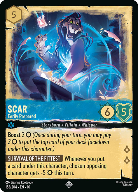 Scar - Eerily Prepared (Buy-a-Box) | Promotional Cards | Star City