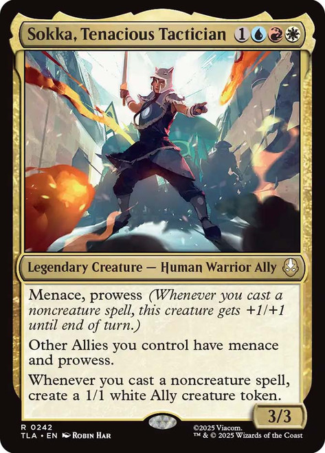 Sokka, Tenacious Tactician\nAvatar: The Last Airbender\nSingle\nMagic The Gathering