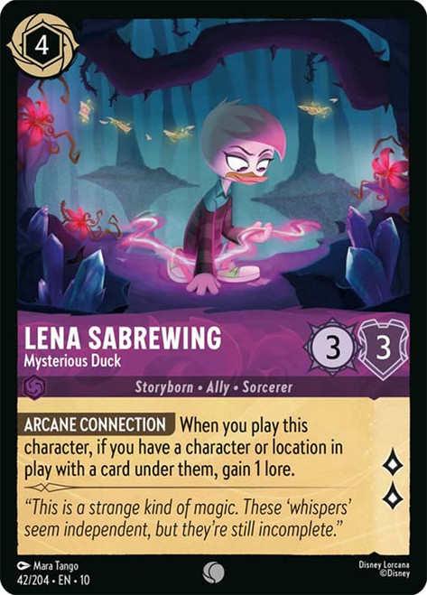 Lena Sabrewing - Mysterious Duck
Whispers in the Well
Single
Lorcana